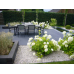 Optimum tuintegel 60x60x4 cm antraciet zonder facet Restpartij