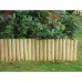 Houten border geïmpregneerd grenen 30x250 cm