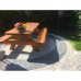 Stonique trommel dikformaat 21x6,8x8 cm antraciet