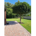 Stonique trommel dikformaat antiek 21x6,8x6 cm oud emmen
