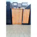 Tuindeur Privacy douglas inclusief slot 195x100 cm