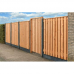 Tuindeur Privacy Red Class Wood inclusief slot 195x90 cm