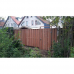Hardhouten tuinscherm recht actie 180x180 cm 132955