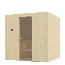 Saunacabine incl kachel Lillby S 120x150 cm Saunacabine incl kachel Lillby S 120x150 cm