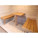 Banken en tafel rustruimte Tampere +€ 989,95