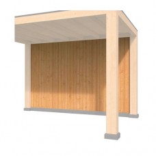 Wand type A Wisselspanning Red Class Wood 200 cm