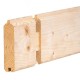 Blokhut Freddy 300+298x250 cm Onbehandeld