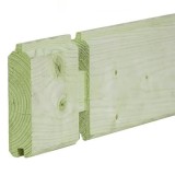 Blokhut Flow 595x400 cm groen geïmpregneerd +€ 970,00
