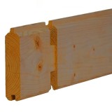 Blokhut Flow 595x400 cm bruin geïmpregneerd +€ 970,00