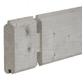 Blokhut Flow 595x400 cm grijs geïmpregneerd +€ 970,00