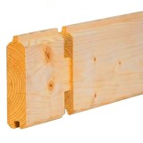 Blokhut Flow 595x400 cm honinggeel geïmpregneerd +€ 970,00
