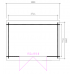 Blokhut 3020L Interflex 300x200 cm