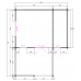 Blokhut 4x4+3Z Complete Interflex 400+150x400+300 cm