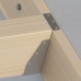 Balkdrager lange lip 50x150 mm verzinkt