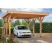 Carport Lemmer plat dak