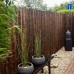 Bamboerol zwart 180x180 cm