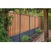 Betonpaal antraciet motief 10x10x280 cm tussenpaal Schie gecoat