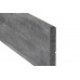 Betonnen onderplaat antraciet 3,5x26x184cm blokhutmotief smal