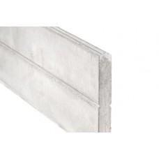 Betonnen onderplaat grijs 4,8x26x184 cm blokhut profiel smal