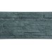 Betonnen onderplaat antraciet 3,5x26x184cm leisteenmotief smal gecoat