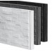 Betonnen onderplaat grijs 3,5x36x184 cm lungo dubbelzijdig