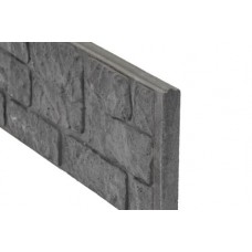 Betonnen onderplaat antraciet 3,5x26x184cm romeinsmotief smal