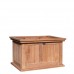 Teak bloembak Flores klein 58x40x36 cm