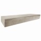Traptrede de luxe 120x40x15 cm zand/greige