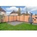 Aanbieding tuinscherm Red Class Wood 21-planks 180x180 cm recht