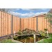 Aanbieding tuinscherm Red Class Wood 21-planks 180x180 cm recht