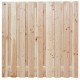 Tuinscherm douglas geschaafd 180x180 cm 19-planks