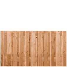 Tuinscherm douglas geschaafd 90x180 cm 21-planks