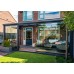 Aluminium actie terrasoverkapping veranda 706 cm compleet en montage