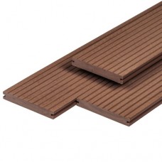 Vlonderplank composiet massief 2x14x400 cm coffee Vlonderplank composiet massief 2x14x400 cm coffee