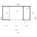 Overkapping Hillhout vuren zadeldak Excellent 785x399 cm