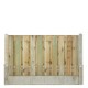 Hout-betonschutting grijs i.c.m. tuinscherm 90x180 cm grenen 21-planks
