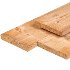 Tuinplank douglas bezaagd 2,5x25 cm