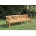 Tuinbank teak Bretagne met 3 poten