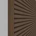 NewTechWood aluminium eindprofiel rhombus wandbekleding 5x5x300 cm Ipe