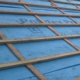 Folie, panlatten, tengels en schroeven +€ 319,20