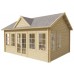 Blokhut Clockhouse 550x400 cm Red Class Wood Geïmpregneerd