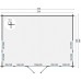 Blokhut Clockhouse 550x400 cm Red Class Wood Geïmpregneerd