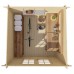 Blokhut Halvar 300x300 cm Red Class Wood geïmpregneerd