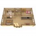 Blokhut Skerries 1030x630 / 230x50 cm Red Class Wood geïmpregneerd