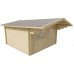 Blokhut Stian 400x400+140 cm Onbehandeld