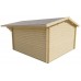 Blokhut Stian 400x400+140 cm Onbehandeld