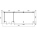 Tuinhuis Duxtail 120 douglas Malters 250x250 luifel 500 cm dubbele deur