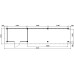 Tuinhuis Duxtail 120 douglas Naters 300x200 luifel 600 cm enkele deur