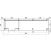 Tuinhuis Duxtail 120 douglas Naters 300x200 luifel 600 cm dubbele deur