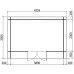 Blokhut Bloktail vuren 45 mm Gabriel 400x250 cm